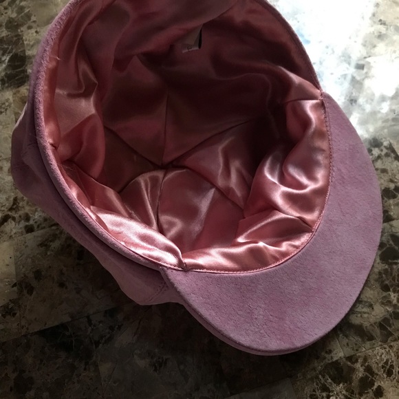 🎄Newport News Pink Suede Cap - Picture 3 of 3